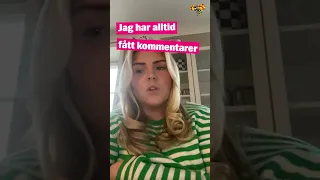 Johanna Nordström om tiden som mobbad – pekar finger