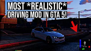 MOST REALISTIC DRIVING MOD IN GTA 5 | Overview and tutorial for Smooth Driving V Mod | PC MOD