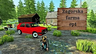 DOLAZAK NA FARMU / ZAGORSKA FARMA EP1 / FARMING SIMULATOR 22