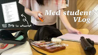 72h before final med exam 🔥601Mcqs to memorize 🤯 * study intense *  Cambodian med student vlog 👩🏻‍⚕️