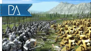 BATTLE OF DRAGONSPINE PASS - Lord of the Rings - Third Age Total War Reforged Mod Gameplay