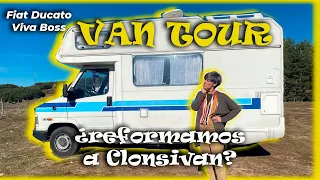 ✨ No imaginas cómo es esta FIAT DUCATO llamada Clonsivan y cómo queremos reformarla ➡️ VAN TOUR 🚐