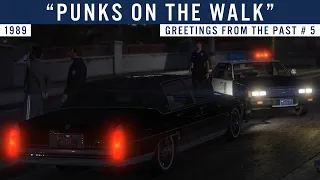 GTA V Police Action Movie "Punks on the walk" VHS 80s Vibes