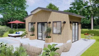 Gorgeous Small House With 10’ x 22’ Only - Plan Features | Exploring Tiny House