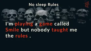 I'm playing a game called Smile but nobody taught me the rules |Round 1 |Nosleep Rules