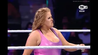 DOUDROP  VS NATALYA QUEEN'S CROWN  -  WWE RAW  11/10/21