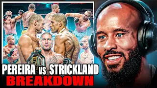 "SCARIEST STRIKER IN UFC!": ALEX PEREIRA vs STRICKLAND KO BREAKDOWN!