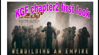 #KGFCHAPTER2FIRSTLOOK#KGF#YASH KGF CHAPTER2 FIRST LOOK REBUILDING AN EMPIRE