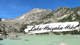 Lake Haiyaha in Rocky Mountain National Park Hike
