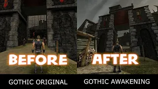 GOTHIC 1 ➤ ORIGINAL vs MAX HOT REMAKE ➤ THE OLD CAMP