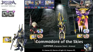 DFFOO GL (Commodore of the Skies LUFENIA) Aranea LD, WoL LD, Emperor BT