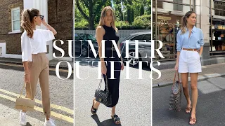 SUMMER CAPSULE WARDROBE | 12 OUTFITS | Easy, effortless and chic | Kate Hutchins