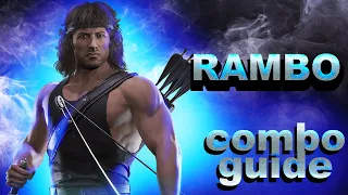 MK11 КОМБО ГАЙД, Рэмбо / combo guide, Rambo
