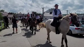 Korowód dożynkowy - Korzenna - 14.08.2022