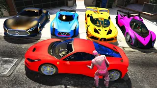 Using TikToks To Steal Crazy SUPERCARS in GTA 5