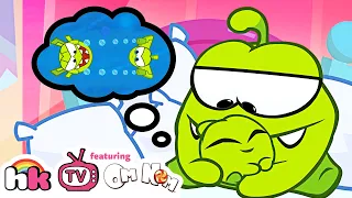 Om Nom Stories : Nibble-Nom vs Om Nom - Bedtime Play | Nibble Nom | Funny Cartoons | HooplaKidz TV