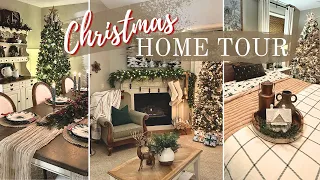 COZY CHRISTMAS HOME TOUR 2023 | TRADITIONAL DECORATING IDEAS | Peaceful Christmas music