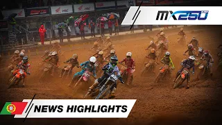 News Highlights  | EMX 250 | MXGP of Portugal 2024 #MXGP #Motocross