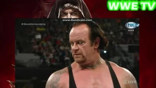 RAW:UNDERTAKER ATACA BROCK LESNAR PELA SEGUNDA VEZ(DUBLADO)