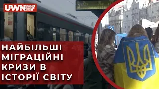 Найбільші міграційні кризи в світі vs міграція з України