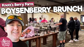 Knott's Boysenberry Brunch 2022 Review | Chicken Dinner Restaurant | Knott's Berry Farm