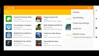 How to install CIA file for 3ds EMULATOR ANDROID