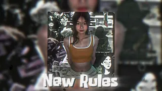 New Rules (Sped up + Reverb)