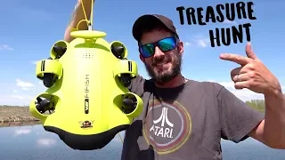 FIRST BACKYARD POND DIVE, EVER! Treasure Hunting w/ a FiFiSH V6 Underwater Camera Robot 2019 QYSEA