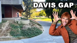 Skating the UC Davis Gap in 2023!? Feat. Corey Duffel - Spot History Ep. 11