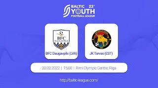 Baltic Youth Football League 2022 | BFC Daugavpils (LVA) - Rakvere JK Tarvas (EST)