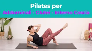 Pilates per Addominali, Glutei e Interno Coscia | Esercizi di Pilates a Casa