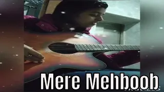 Mere Mehboob Qayamat Hogi ll Cover Song ll Manisha shandilya