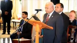 Swearing-In Ceremony - Fiji's Prime Minister