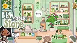 🌱New Secret Glossy Store in Toca Boca🌸New Update Gloosy Pack🦄[House Design] Tocalifeworld | Makeover