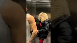 shmeksss | elevator prank | funny tik tok video | hot