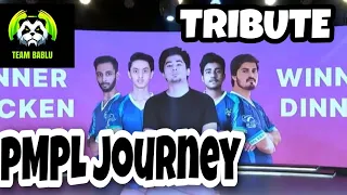 Team Bablu Journey in PMPL Finals | Tribute to Team Bablu