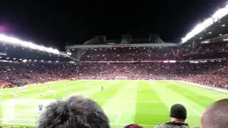 Old Trafford Atmosphere vs Aston Villa Final Whistle