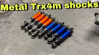 NEW! How to install trx4m metal shocks!