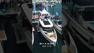 It’s here, the all new Saxdor 400 GTO #boat #abersoch #saxdor