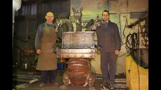 Welding art projects. Мангальный комплекс. Змей Горыныч 12 ч. Shabalin Design