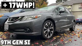 208whp E-TUNING my 9th Gen Si w/ Yosh_Tuned!!