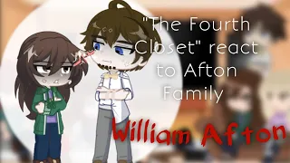 "The Fourth Closet" react to Afton Family // Rus/Eng // part 3 // William Afton