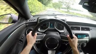 2011 Chevrolet Camaro RS 3.6 V6 - POV Test Drive | Satin Black Paint