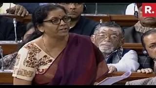 Defence Minister Nirmala Sitharaman Responds To Rahul Gandhi In Lok Sabha | #RafaleDebate