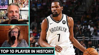 Why Kevin Durant Is One of the 10 Best Players Ever | The Bill Simmons Podcast | The Ringer