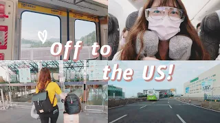 【VLOG in Chinese】Off to the US!