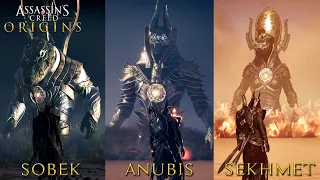 Assassin's Creed Origins: All God Fights (Anubis, Sekhmet, Sobek) Locations & Rewards- Trial of Gods