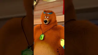 Dancing Bear | Grizzy and the Lemmings | @BoomerangUK | #shorts #cartoons