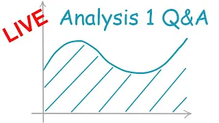 Livestream: Q&A Analysis 1 Klausur | Math Intuition