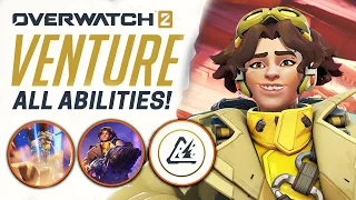 Overwatch 2 - Venture New Hero All Abilities!